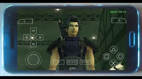 PSP on Android | Crisis Core: Final Fantasy VII | PPSSPP
