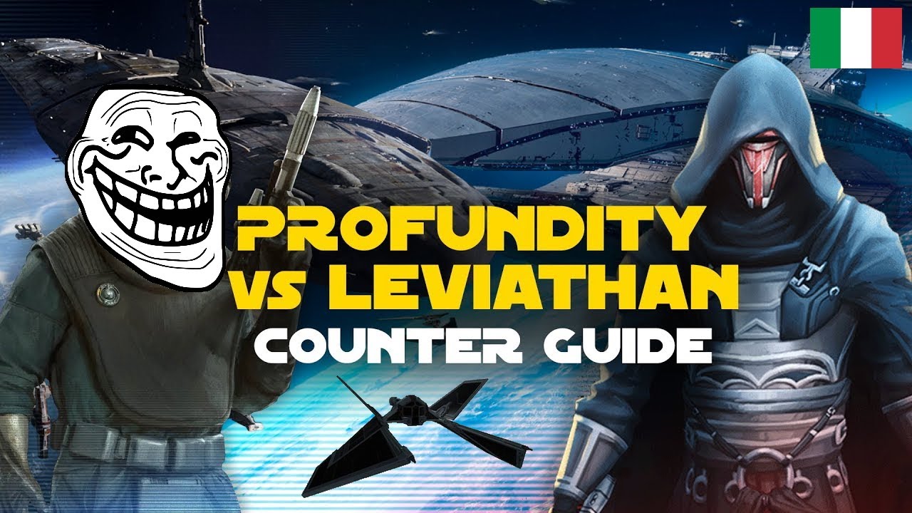 SWGOH - Profundity + MK6 Vs Leviathan (ITA)