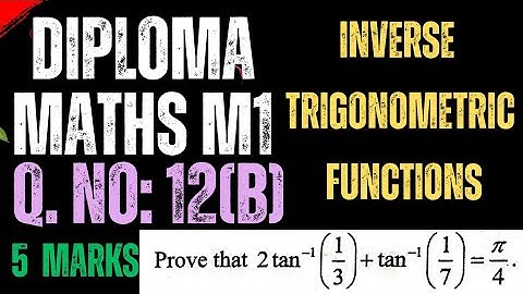 Diploma Maths M1@maths naresh eclass