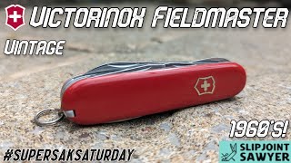 Vintage Victorinox Fieldmaster Swiss Army Knife 1960's 1.4713 53931 #supersaksaturday