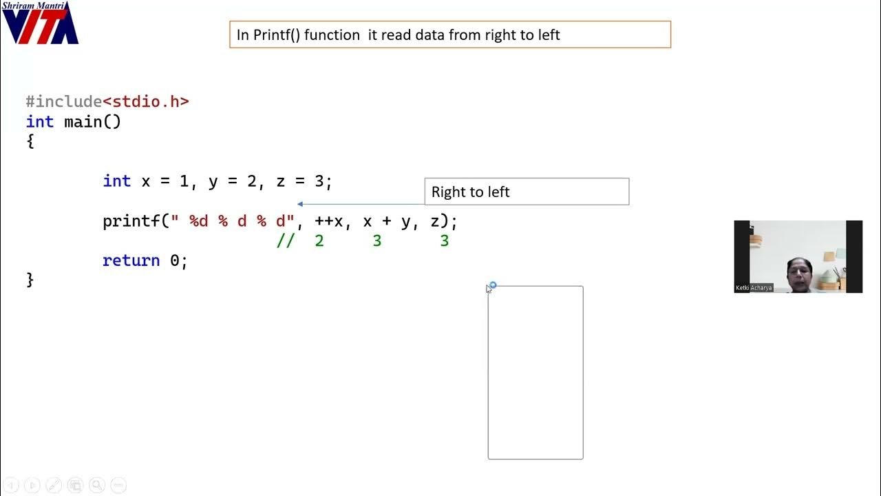 Printf right to left - YouTube