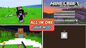 Only 1 Mod Convert your MCPE into JAVA edition || Java mod for mcpe!