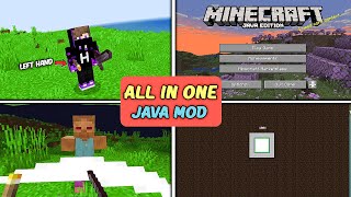 Only 1 mod convert your MCPE into JAVA edition || Java mod for mcpe!