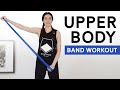 Upper Body Resistance Band Loop Workout (Mini Bands)