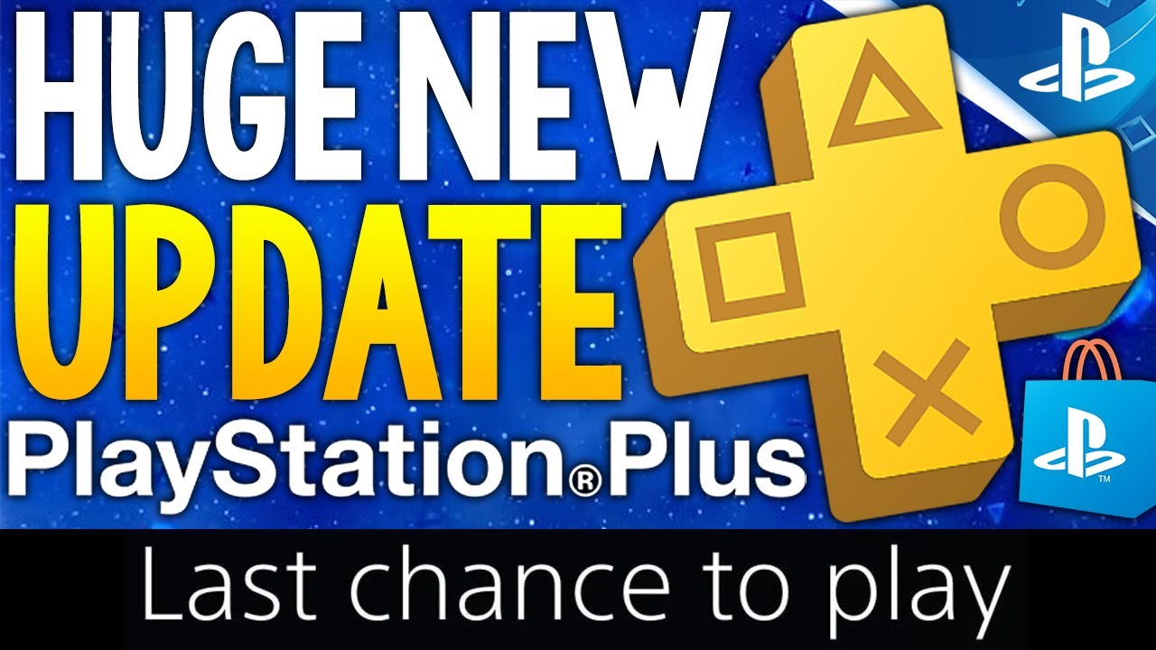 HUGE New PS Plus UPDATE + More PlayStation News - YouTube