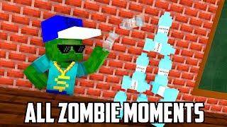 ZOMBIE FUNNY MONTAGE - Minecraft Animation