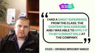 Ssgi Six Sigma Review