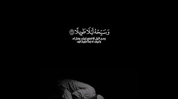 سورة الإنسان ٢٣ - ٢٧ || رعد الكردي