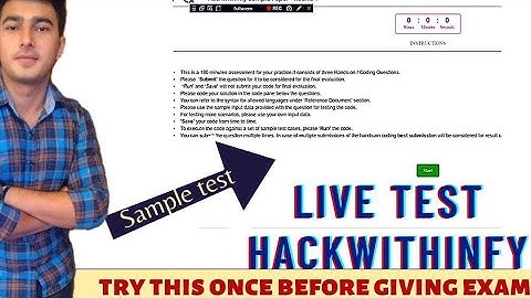 HackWithInfy Live Sample Test||HackWithInfy 2023||Prizes||Exam Pattern||Complete information#infosys