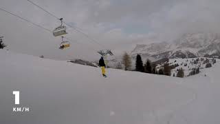 Dolomity 2017 Alta Badia snowboard
