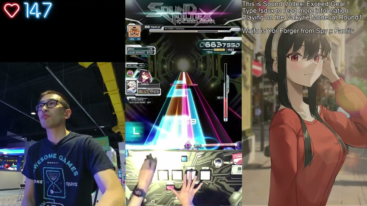 SDVX EG】 HYENA [XCD] EX-Clear (Hand Shot) - YouTube