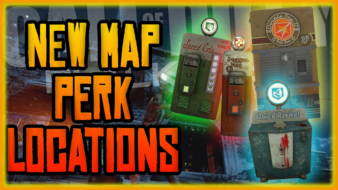 Black Ops 3 ZOMBIES New DLC Map Perk Location, What Perks Will We Get