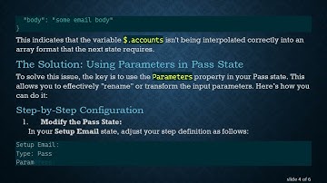 How to Effectively Rename an Input Parameter in AWS Step Functions Using Pass State