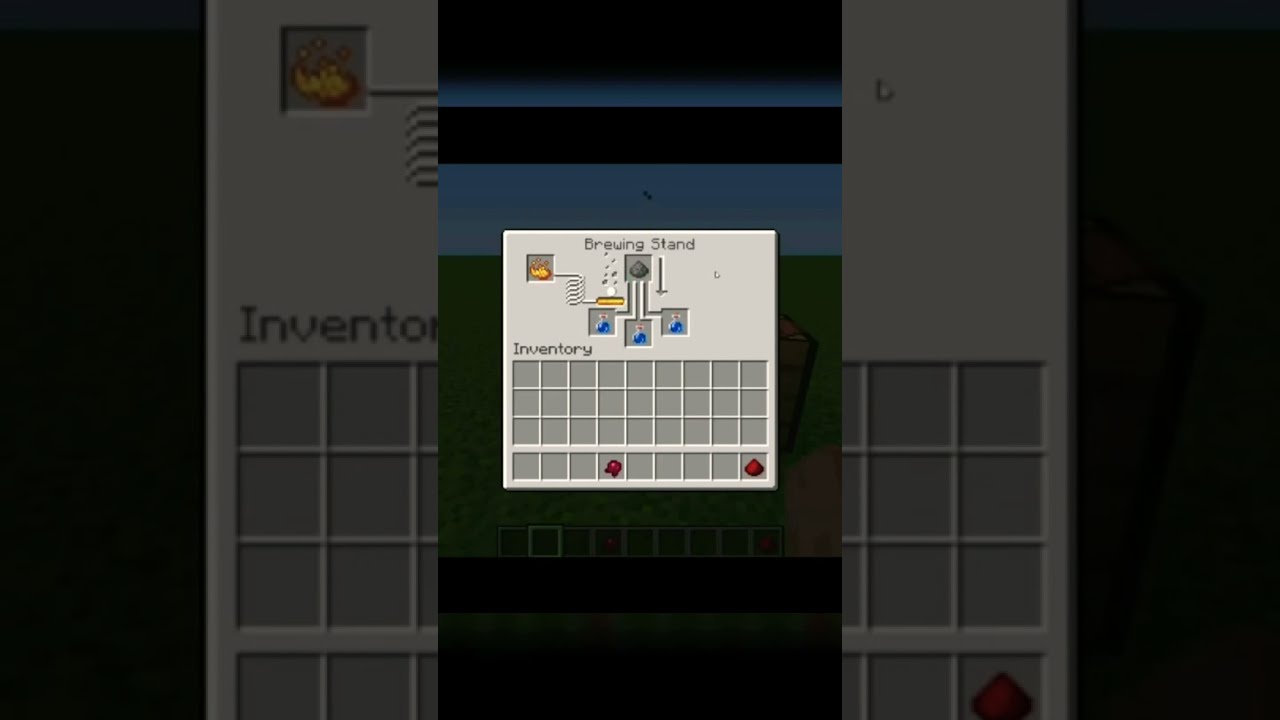 Minecraft how to make splash potion of weakness 