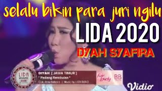 DYAH SYAFIRA BANYUWANGI selalu bikin heboh di LIDA 2020 dengan tampilan kolaborasi JATIM   JATENG