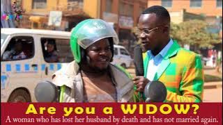 Who is a WIDOW? Teacher Mpamire on the Street.