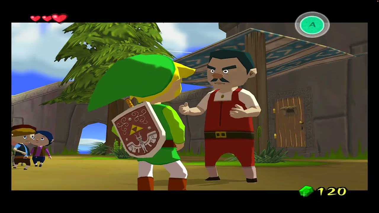 The Legend of Zelda: The Wind Waker - Windfall Island, Road to Dragon Roots