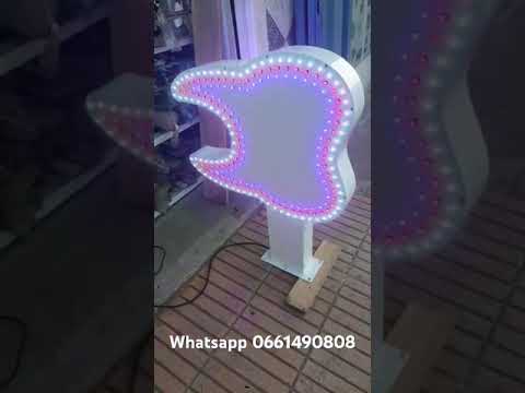      0522210488 لوحة إشهارية مضيئة طبيب الأنسان