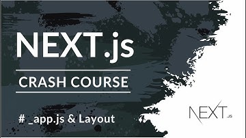 NEXT.js Crash Course | _app.js & Layout #7