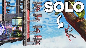 I Built The Greatest SOLO Tree Base On ARK PvP...