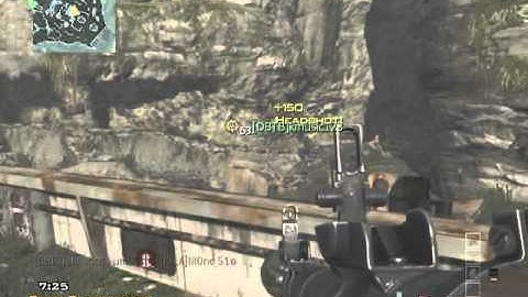 MW3: RPG Headshots! CROSS MAP AWESOME KILLS!