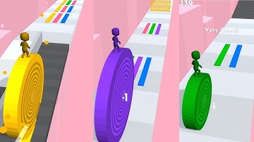 Layer Roll Color Gameplay Walkthrough Mobile ! Layer Roll New Update Gameplay Walkthrough Android iO