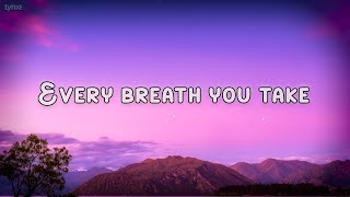 Every Breath You Take (The Police) | Music Travel Love Cover (Lyrics Video)