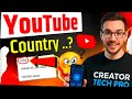 Nigute wahindura location kuri youtube Niba ujyira icyibazo mugukora monitize📣