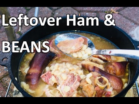 Leftover ham recipe for Ham & Beans - Teach a Man to Fish - YouTube