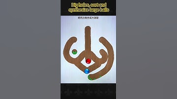 Dig holes, sort and synthesize large balls #viral #shorts #trending