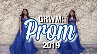 GRWM: Prom Hair \& MakeUp ft. DSOAR HAIR | Kristina Denise