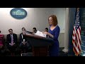 Psaki delivers an emotional WH briefing farewell