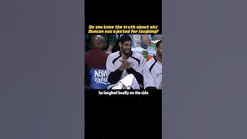 Do you know the truth about why Duncan was ejected for laughing? #nba #basketball #shorts #duncan