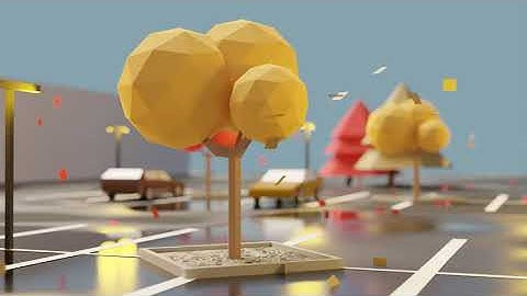 Falling Leaves in Less Than 5 Minutes | Blender Tutorial