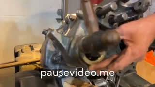 How to Replace Seals in the Output Shaft on the Transfer Case of a Willys Jeep? (Blueberry)
