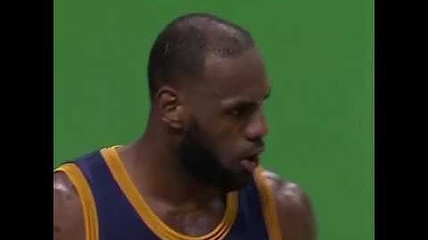 Lebron schools Jaylen Brown