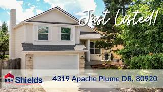 📢New Listing - 4319 Apache Plume Drive, Colorado Springs 80920 4 Bed|3 Bath| 2 Car Garage