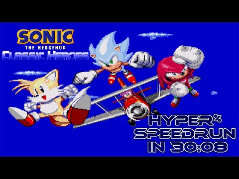 O TIME MAIS PODEROSO - SONIC CLASSIC HEROES (COM TIME HYPER) 