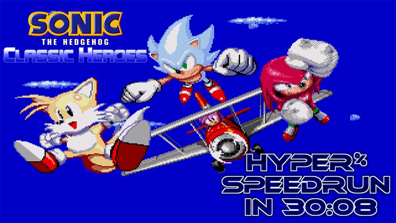 Longplay as Team Hyper - Sonic Classic Heroes 2022 Update 
