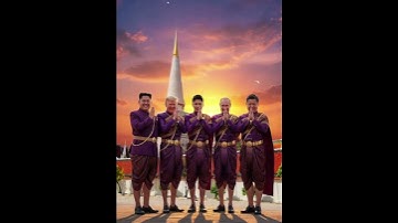 บุคคลกลุ่มผู้นำโลกใส่ชุดไทย