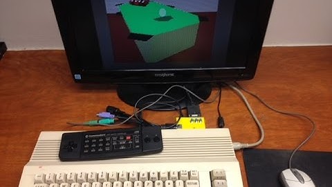 3D Pool Game on Commodore 64 with Turbo Chameleon 64