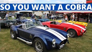 Basics on Building and Buying a Replica Cobra