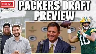 LIVE: Packers Pick 52 NFL Draft Drama 👀 | QB Debate, LVN Do-or-Die