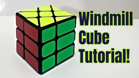 Windmill Cube Tutorial ! Windmill Cube Solving Best Trick. #video #videos #cubes #cubing