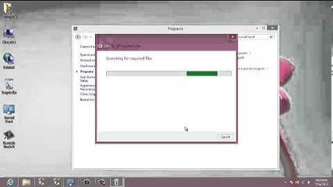 Installation of IIS 8 in windows 8
