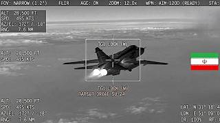 The Moment US F-22 Raptors DESTROYED 4 Iranian Warplanes in Mid-Air - arma
