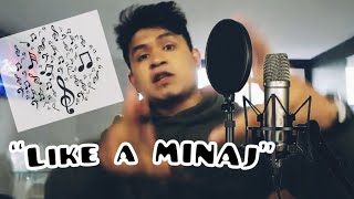 Hice un Rap en INGLÉS y Nicki Minaj le dio ME GUSTA - Rolando &amp; Parlando