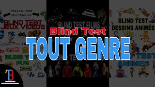 BLIND TEST TOUT GENRE / FILMS, SÉRIES, DESSINS ANIMÉS, JEUX VIDÉOS, ANIMES, PUB DE 200 EXTRAITS