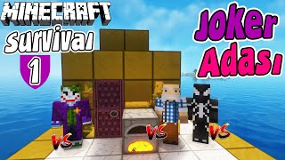 MiNECRAFT SURVİVAL JOKERLERİN ADASI  SuperAbuzi Minecraft Videoları