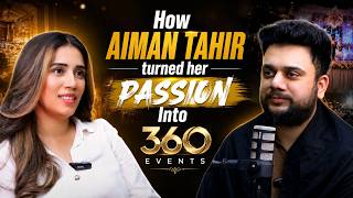 How Aiman Tahir turned her passion into 360 Event Management | Event Planner | Zed Talks 